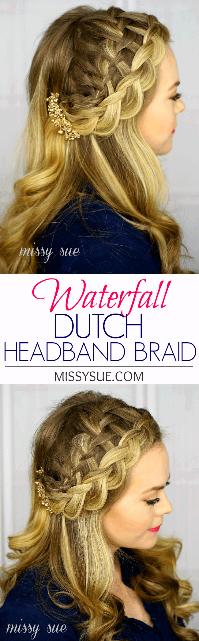 5 strand dutch braid tutorial
