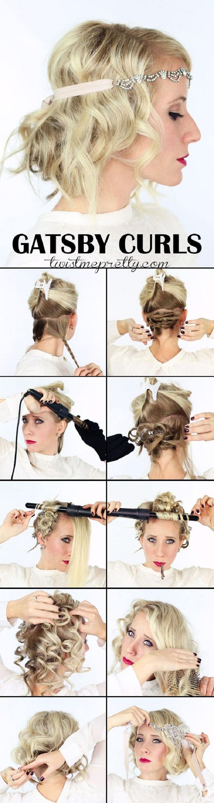 flower crown hairstyle tutorial