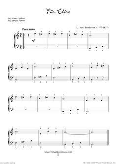 fur elise piano tutorial part 1