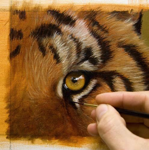 oil painting eyes tutorial